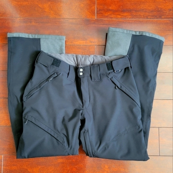 Eddie Bauer Women's Black Powder Search Insulated Ski Snow Pants Medium - Picture 1 of 6
